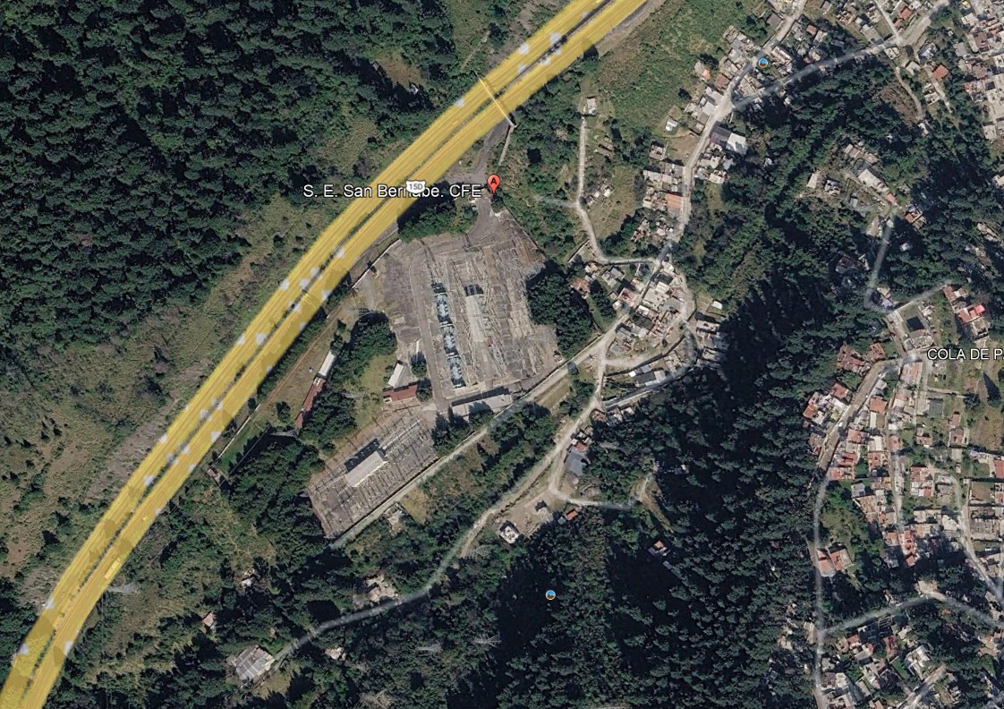 Vista aérea de la SE San Bernabé